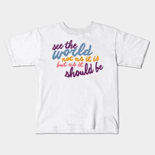 See The World Kids T-Shirt